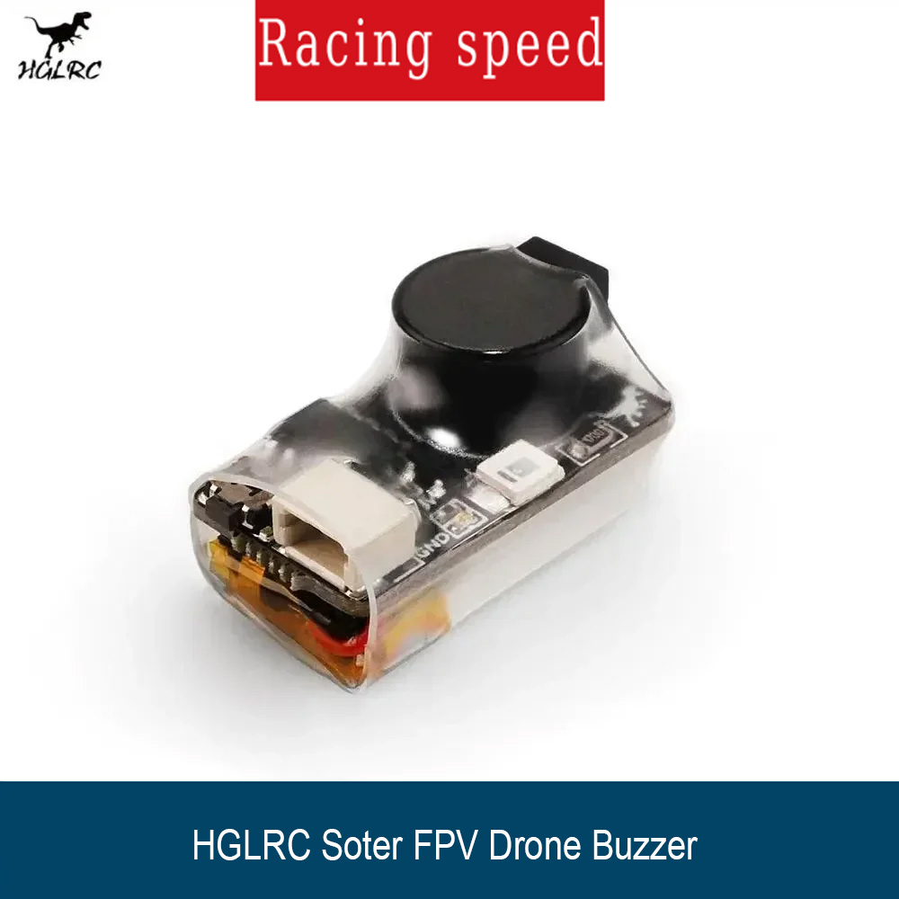 Drone Buzzer - Buzzer Model Lost 100dB dengan LED,