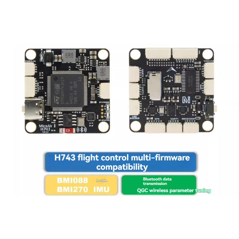 Drone Flight Controller - MicoAir743 V2 Pengontrol Penerbangan Dual IMU