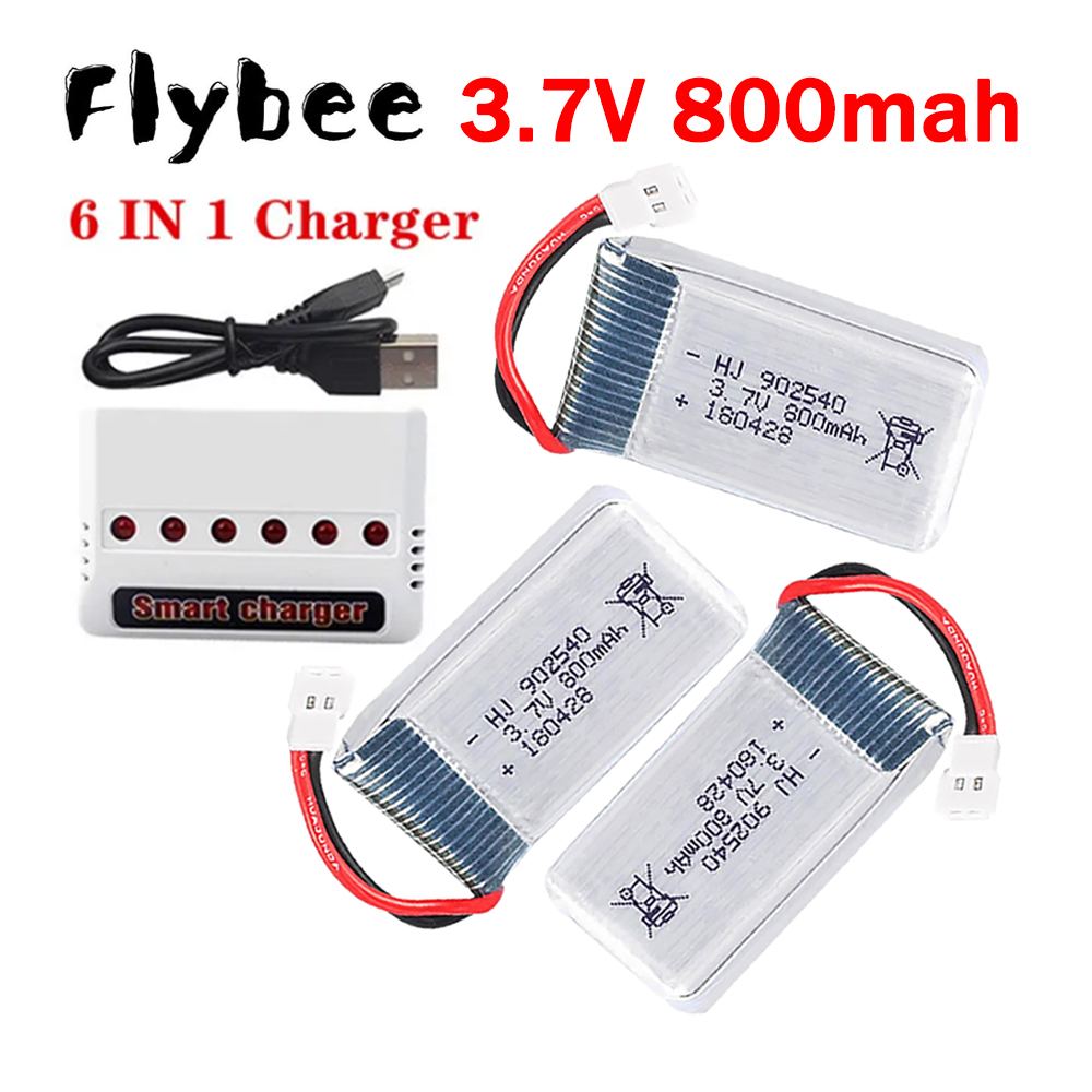 Drone Charger - Baterai Lipo MEW 800MAh 3.7V +