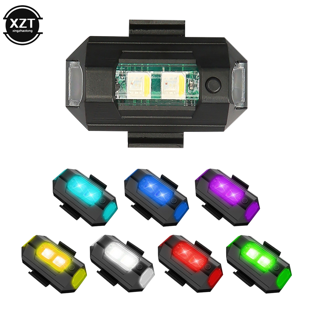 Drone Led Light - Lampu sorot LED USB Anti tabrakan,