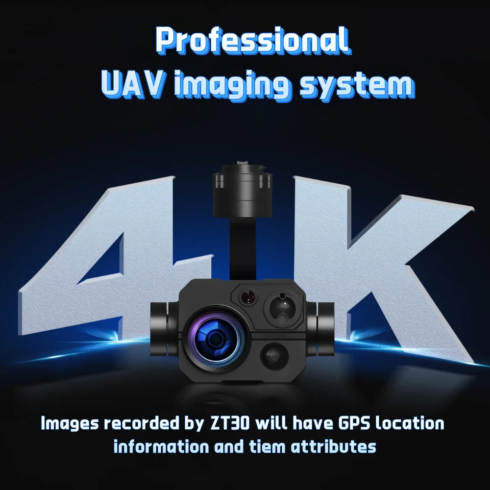Drone Gimbal - 2026 NewT30 Gimbal Camera Dr-one dengan