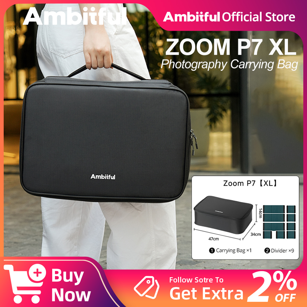 Drone Camera - Tas Penyimpanan Fotografi Ambitful ZOOM P7II