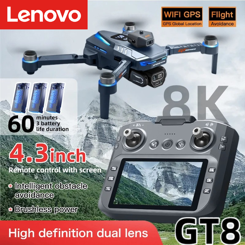 Drone Gps Mount - Drone Lenovo GT8 8K Profesional Kamera