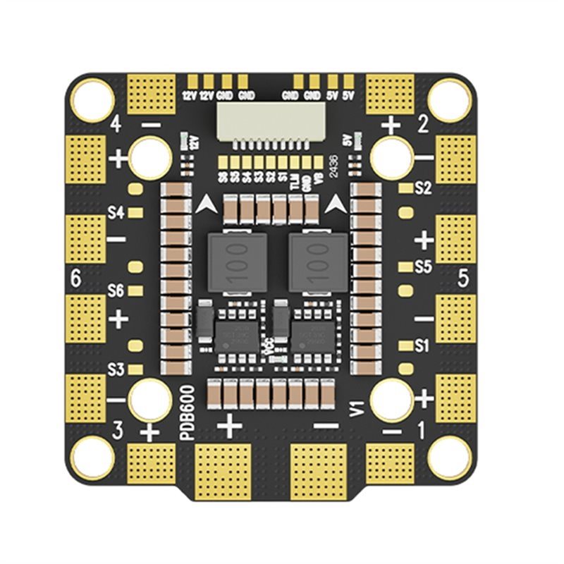 Drone Power Distribution Board - 【CYBER MONDAY】1 Buah PDB600A 8S 600A