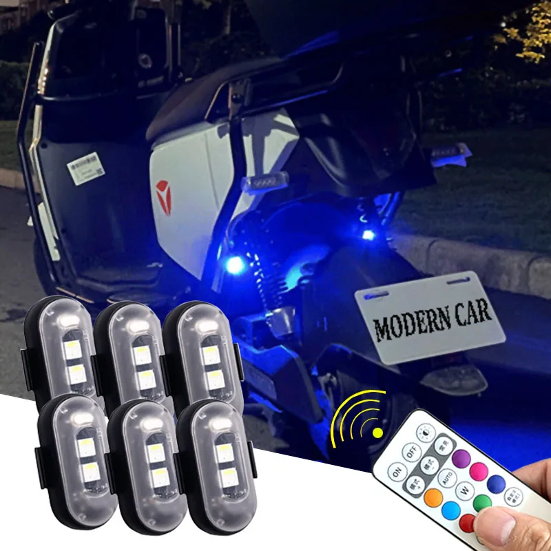 Drone Led Light - Lampu Sorot Remote Control nirkabel, 2/4/8