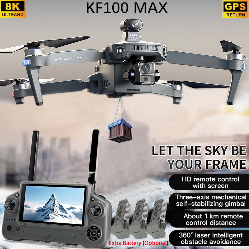Drone Gimbal - KF100 MAX Drone GPS Kamera 4K