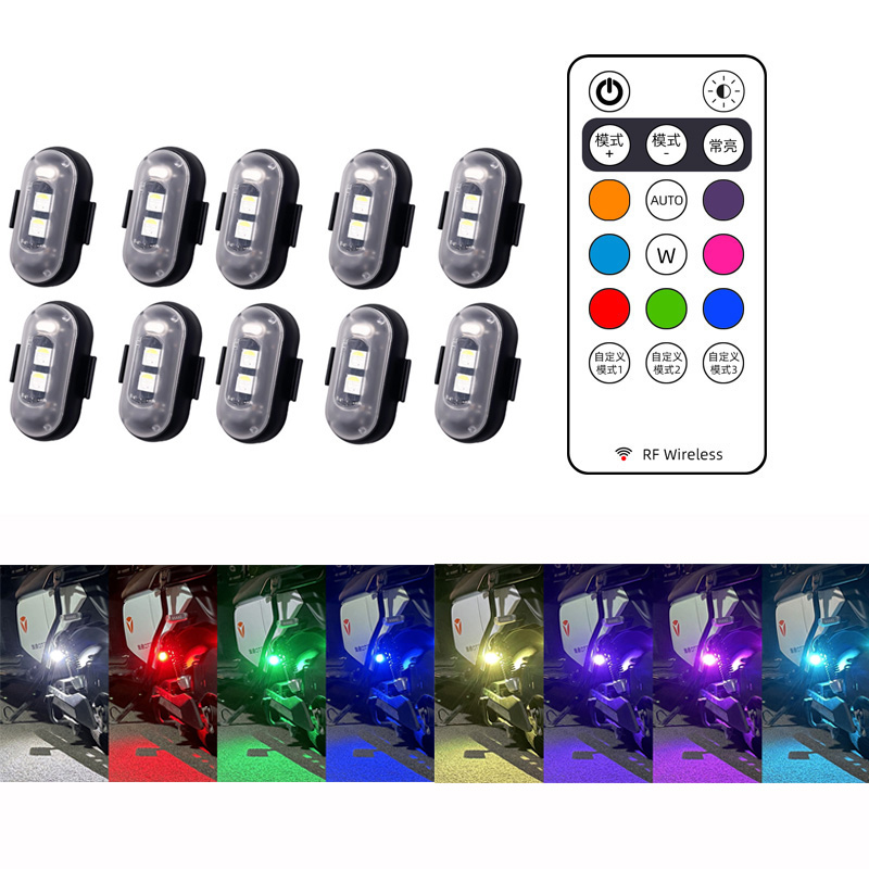Drone Led Light - Lampu strobo Drone LED nirkabel 10x