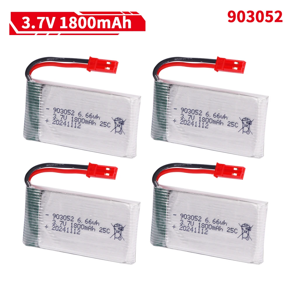 Drone Charger - Baterai Lipo 3.7V 1800MAh 903052 Steker