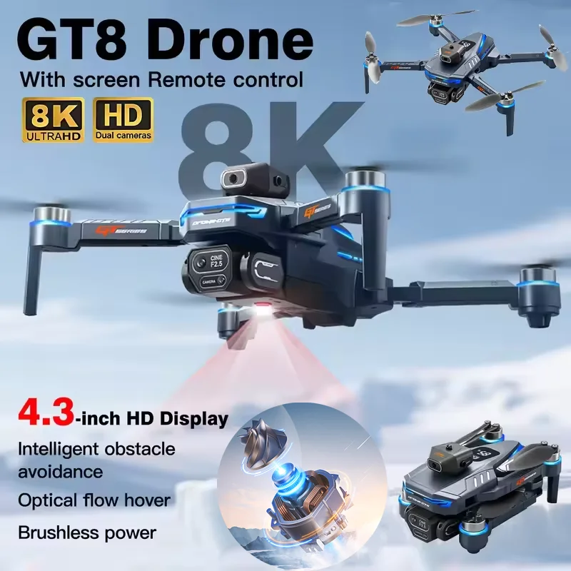 Drone Gimbal - Drone 4K Baru Terlaris ANATEL Homologado,