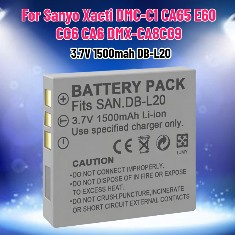 Drone Battery - Baterai 3.7V 1500mah DB-L20 untuk Kamera