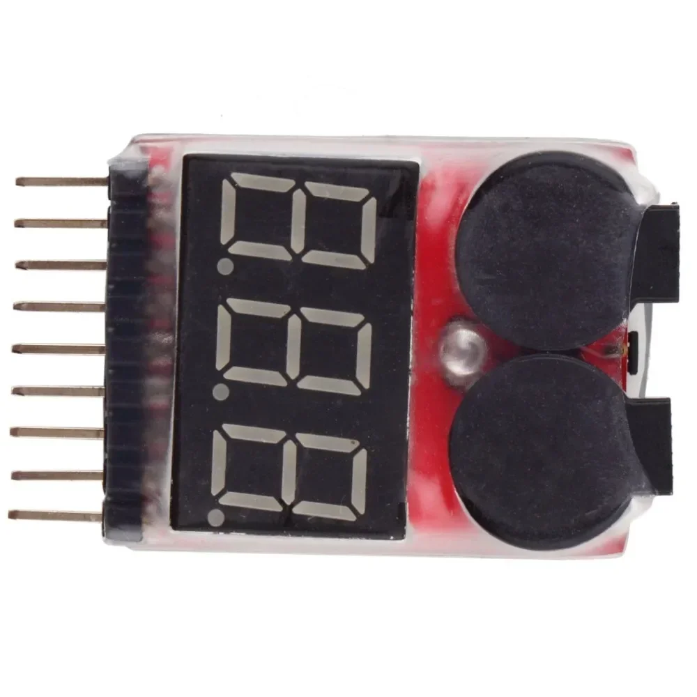 Drone Buzzer - 1/2/5 Buah Baterai Tampilan Voltase RC
