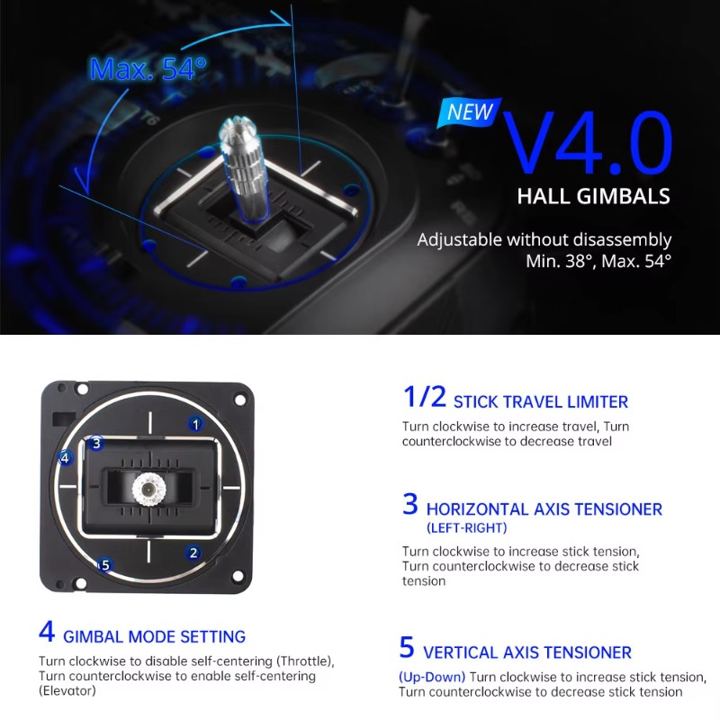 RadioMaster TX16S MKII V4.0 16 - Drone Gimbal ulasan dan harga