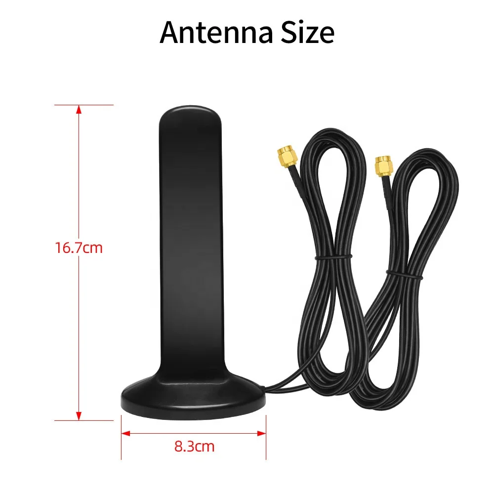 Antena 2X2 MIMO 4G LTE 5G 12dB - Drone Antenna ulasan dan harga
