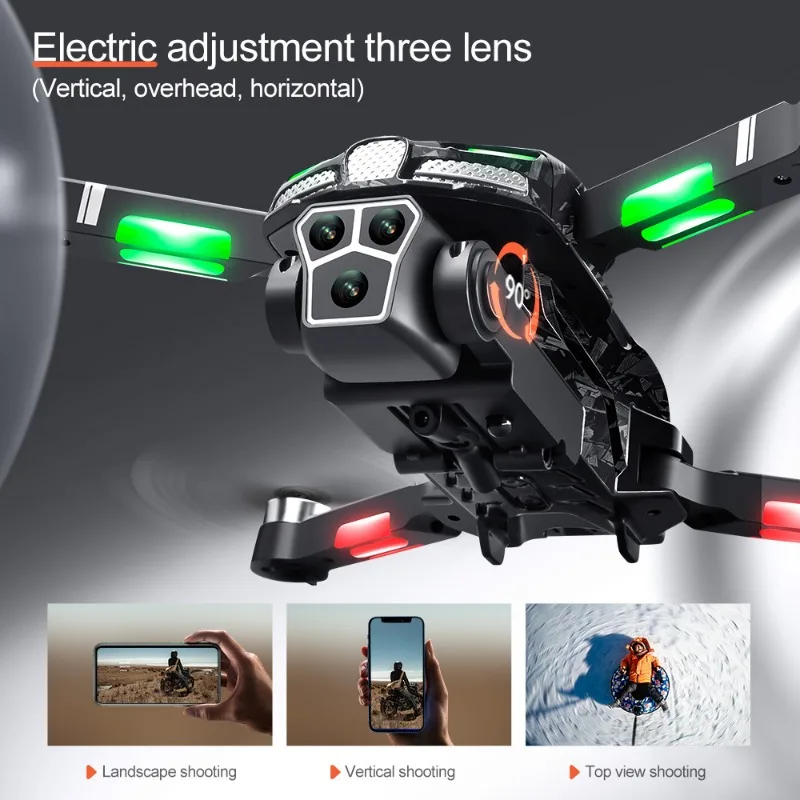 Drone V186 Pro Baru Motor Tanp - Drone Gimbal ulasan dan harga