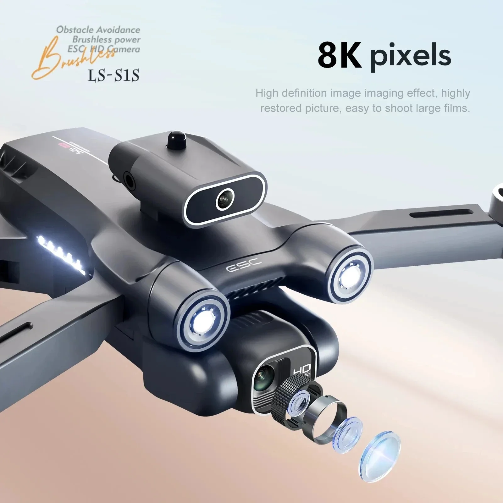 S1S Drone kamera GPS 5G 8K pro - Drone Gps Mount ulasan dan harga
