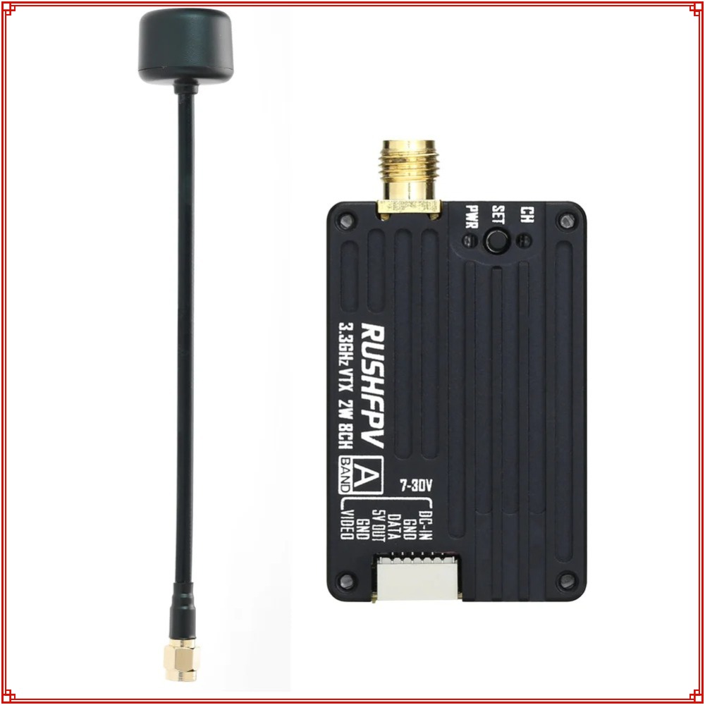 2026 RUSHFPV 3.3G 2W VTX Trans - Drone Antenna ulasan dan harga