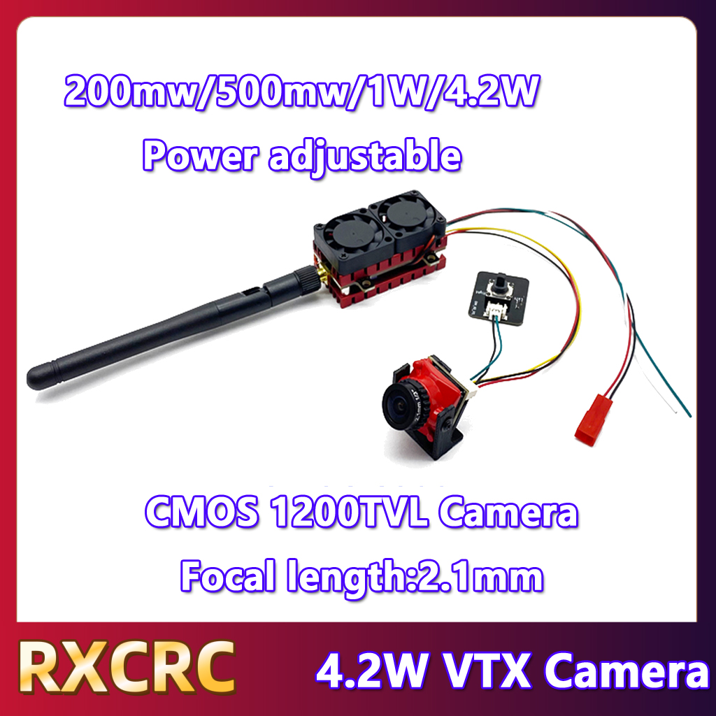 RXCRC 5.8G 48CH 4.2W Pemancar  - Drone Frame ulasan dan harga