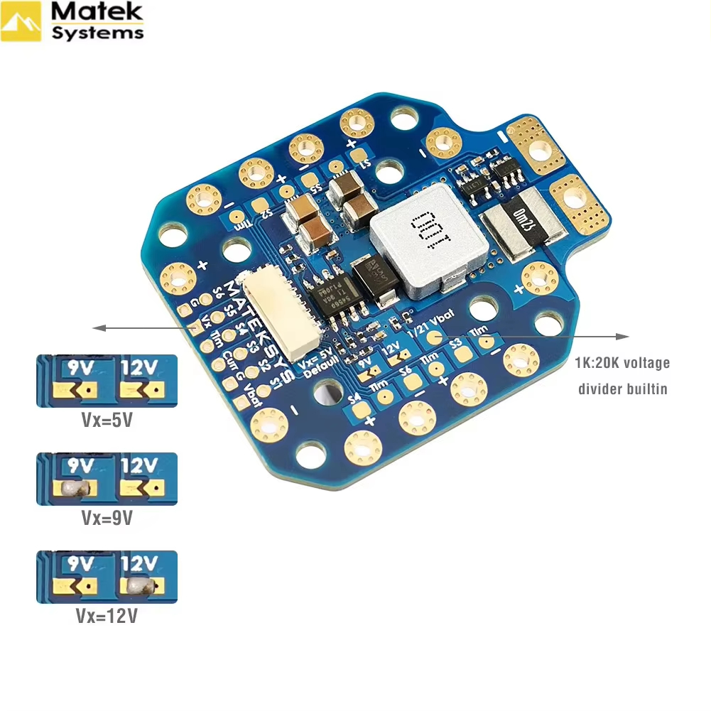 Mateksys PDB-HEX 12S Papan Dis - Drone Power Distribution Board ulasan dan harga