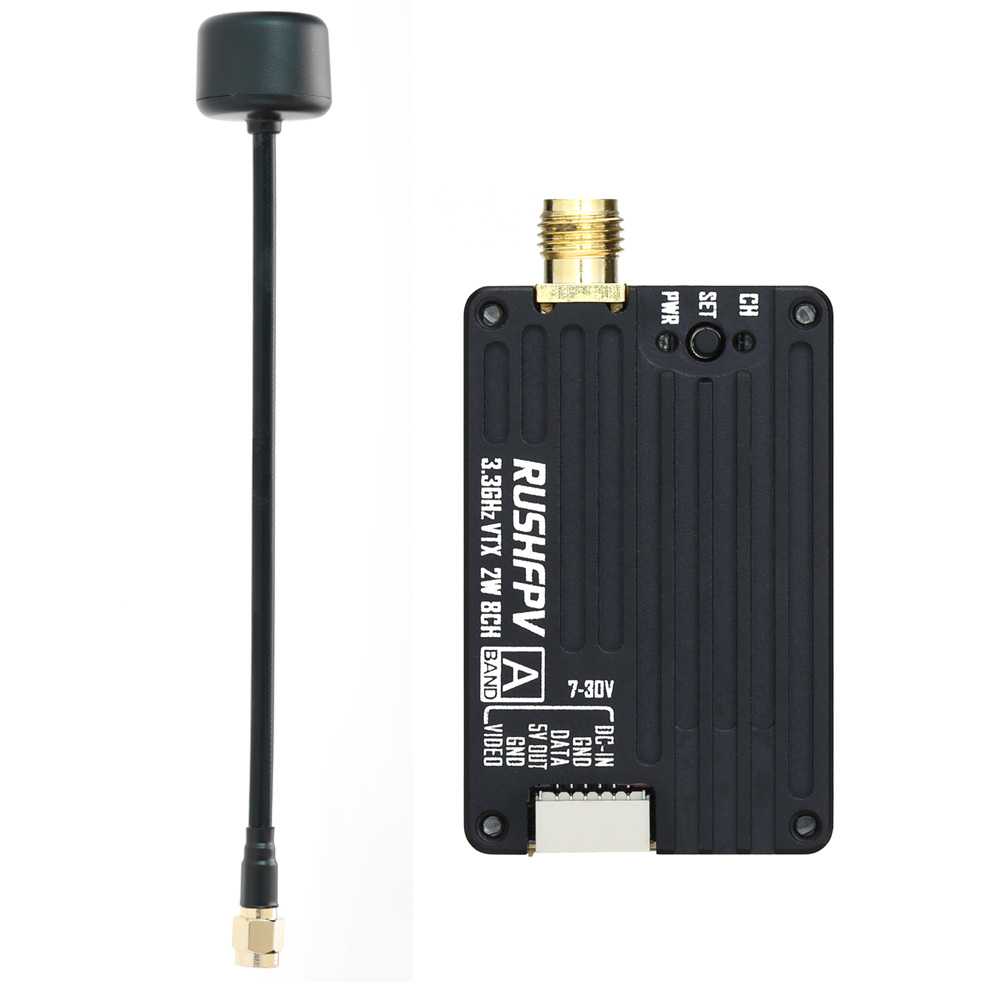 RUSHFPV 3.3G 2W VTX Transmitte - Drone Antenna ulasan dan harga