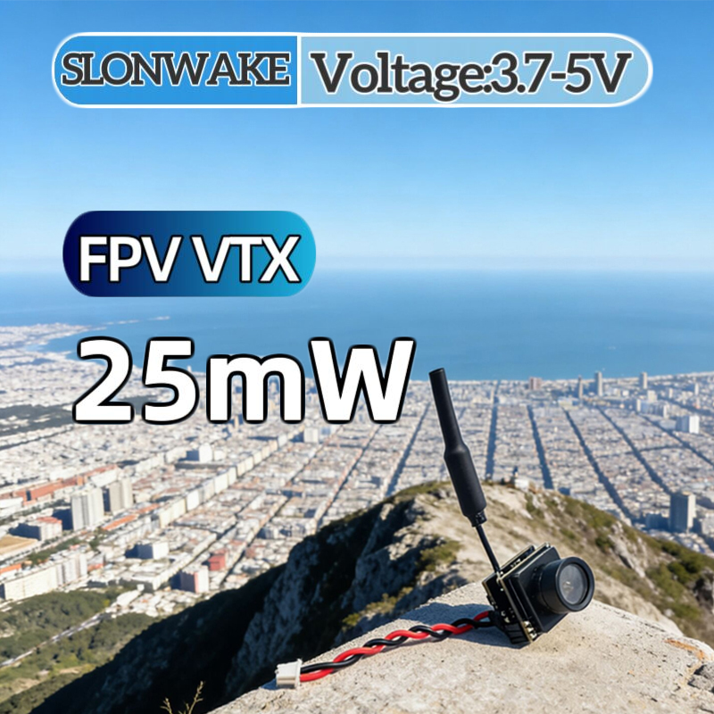 SLONWAKE FPV 25mW Simulasi Day - Drone Frame ulasan dan harga