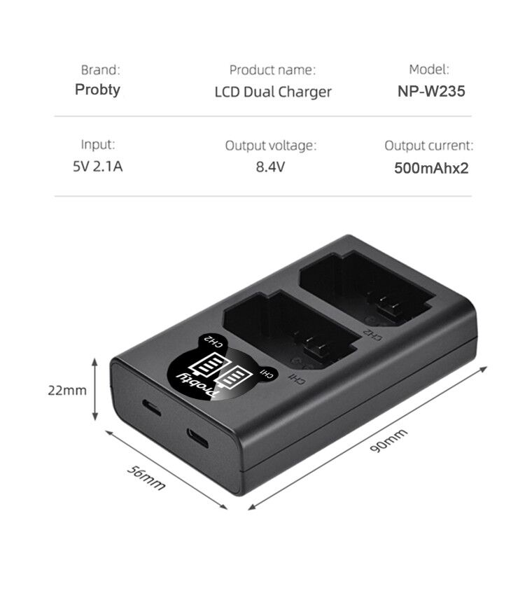 Baterai 2200mAh NP-W235 NP W23 - Drone Battery ulasan dan harga