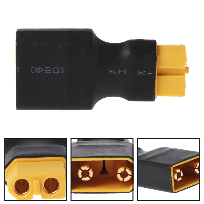 Adaptor XT90 Male ke XT60 Fema - Drone Charger ulasan dan harga