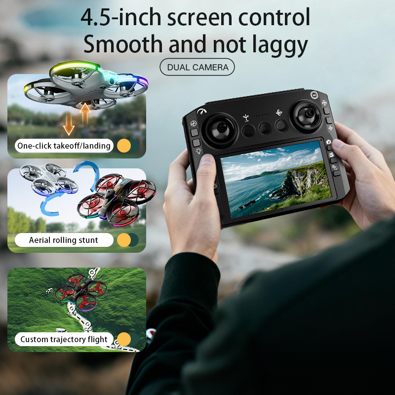 RH830 RC Drone Profesional 4K  - Drone Led Light ulasan dan harga