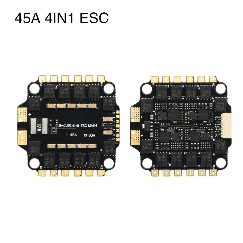 UAngel 4IN1 45A 60A ESC BLHELI - Drone Esc ulasan dan harga