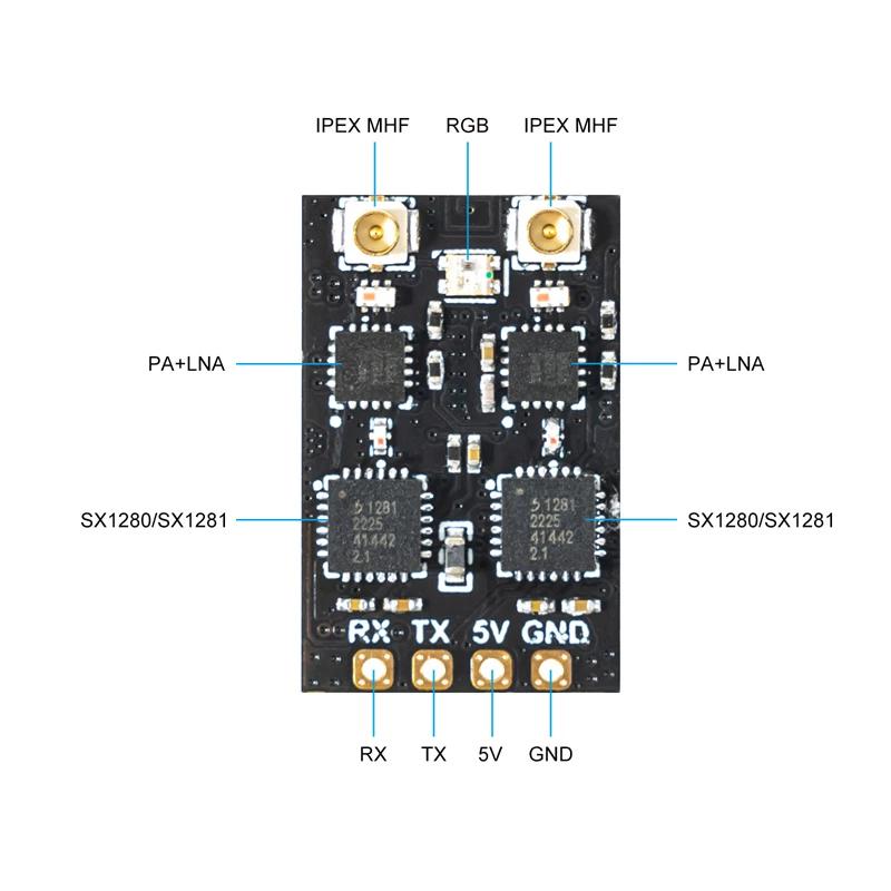 Penerima BETAFPV SuperD ELRS 2 - Drone Antenna ulasan dan harga