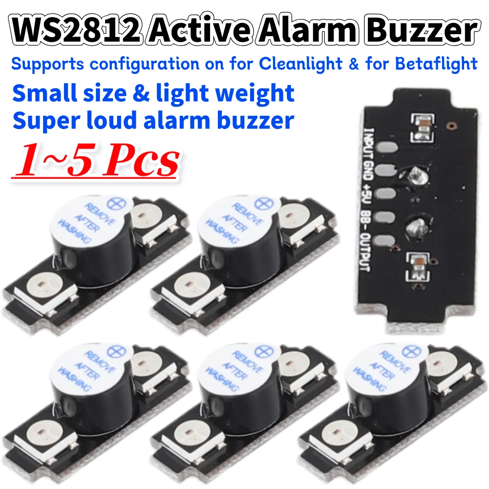 WS2812 Buzzer Alarm Aktif LED  - Drone Buzzer ulasan dan harga