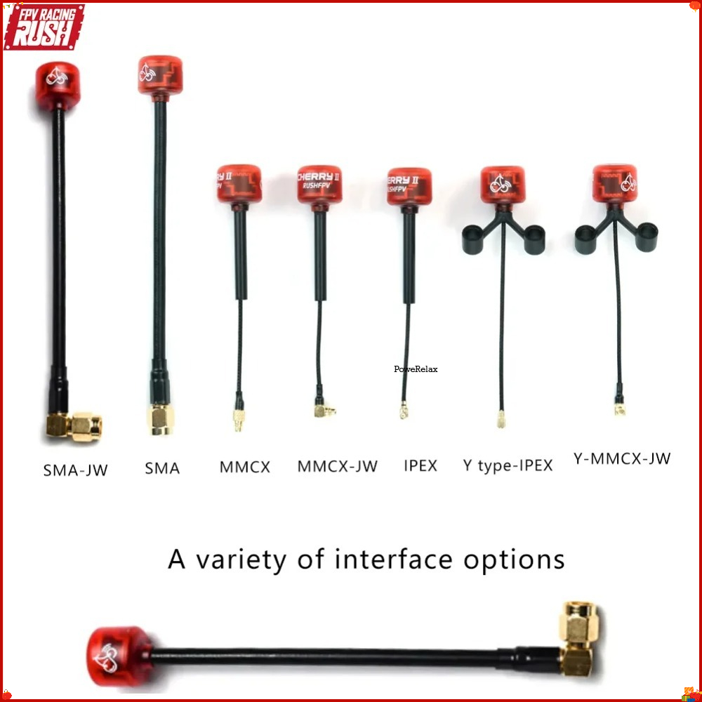 Antena FPV RUSHFPV Cherry/Ante - Drone Frame ulasan dan harga