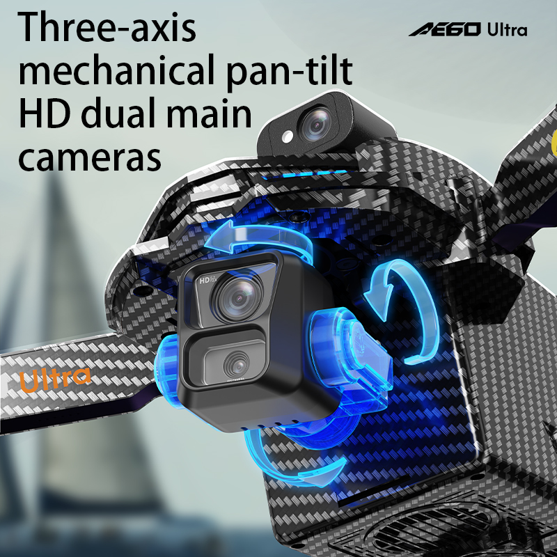 Drone Profesional AE60 GPS Kam - Drone Gimbal ulasan dan harga