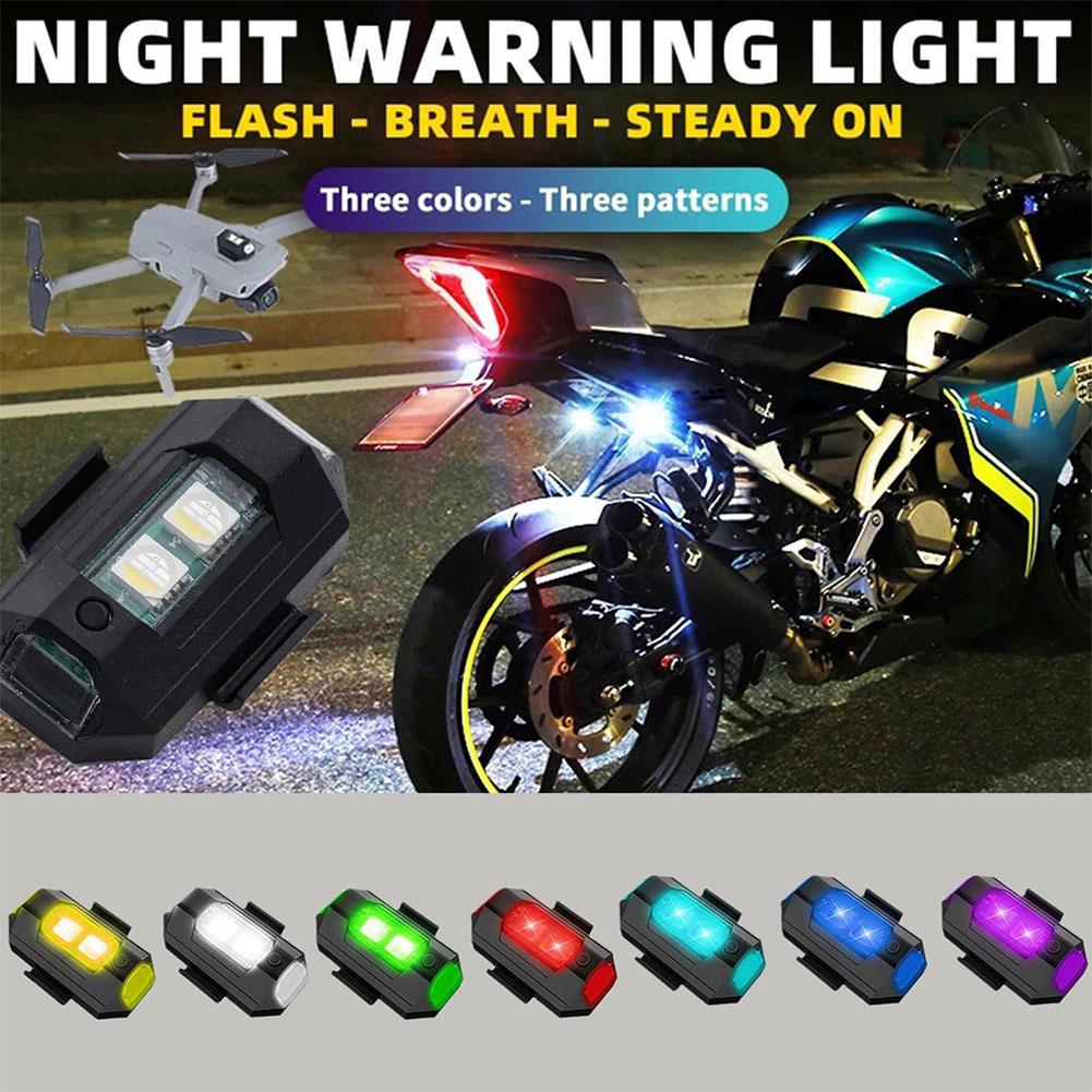 2 Buah Lampu Strobo LED Mini D - Drone Led Light ulasan dan harga