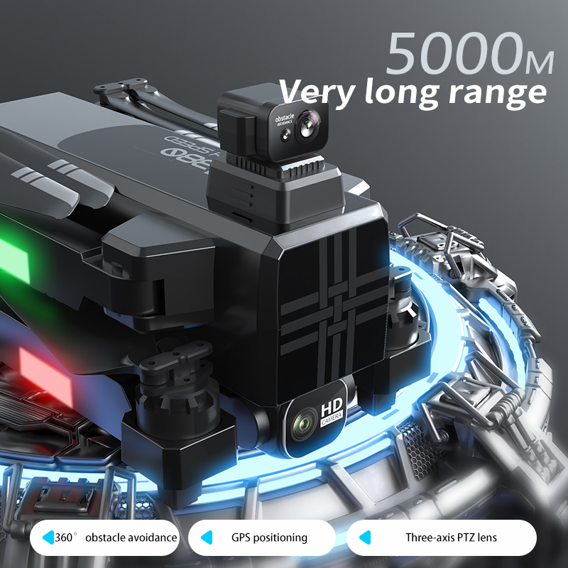 A380 Drone 4K HD tiga sumbu, m - Drone Gps Module ulasan dan harga