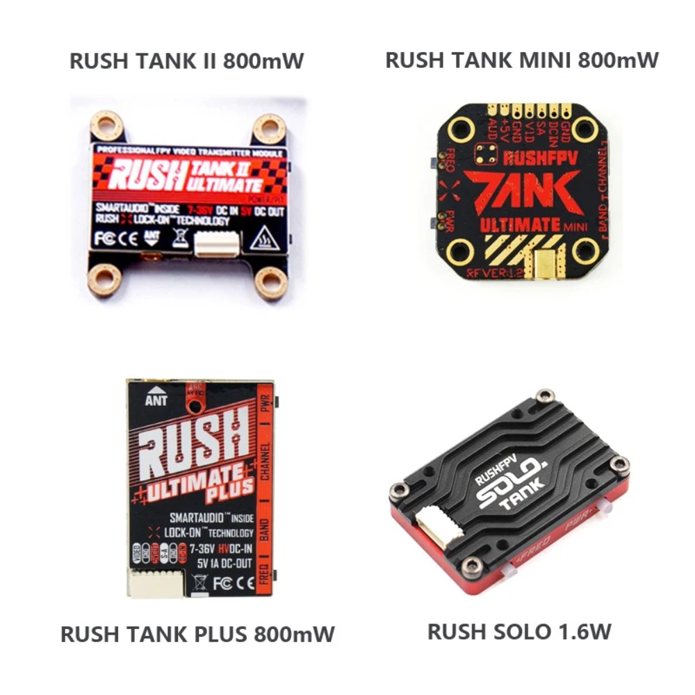 RUSH TANK Ultimate II/Mini/ PL - Drone Frame ulasan dan harga
