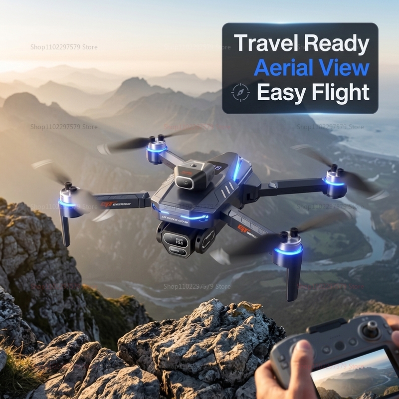 Drone 4K Baru Terlaris ANATEL  - Drone Gimbal ulasan dan harga