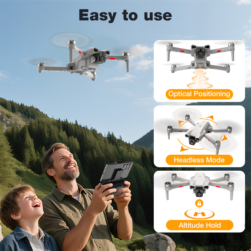 Drone Baru L017 Pro Brushless  - Drone Gps Mount ulasan dan harga
