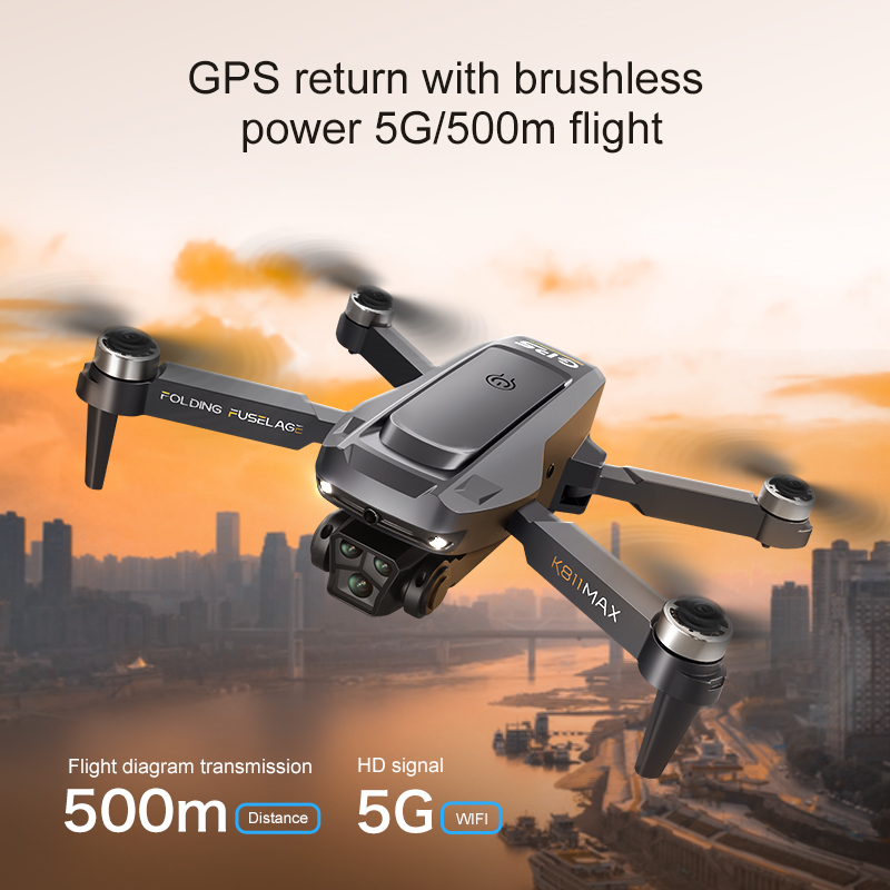 Drone Quadcopter K811MAX: Tanp - Drone Gps Module ulasan dan harga