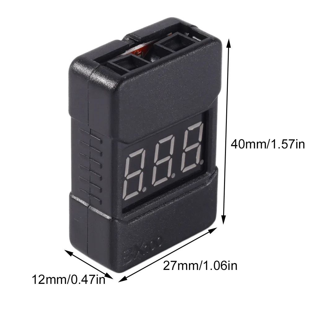 BX100 1-8S Penguji Tegangan Ba - Drone Buzzer ulasan dan harga