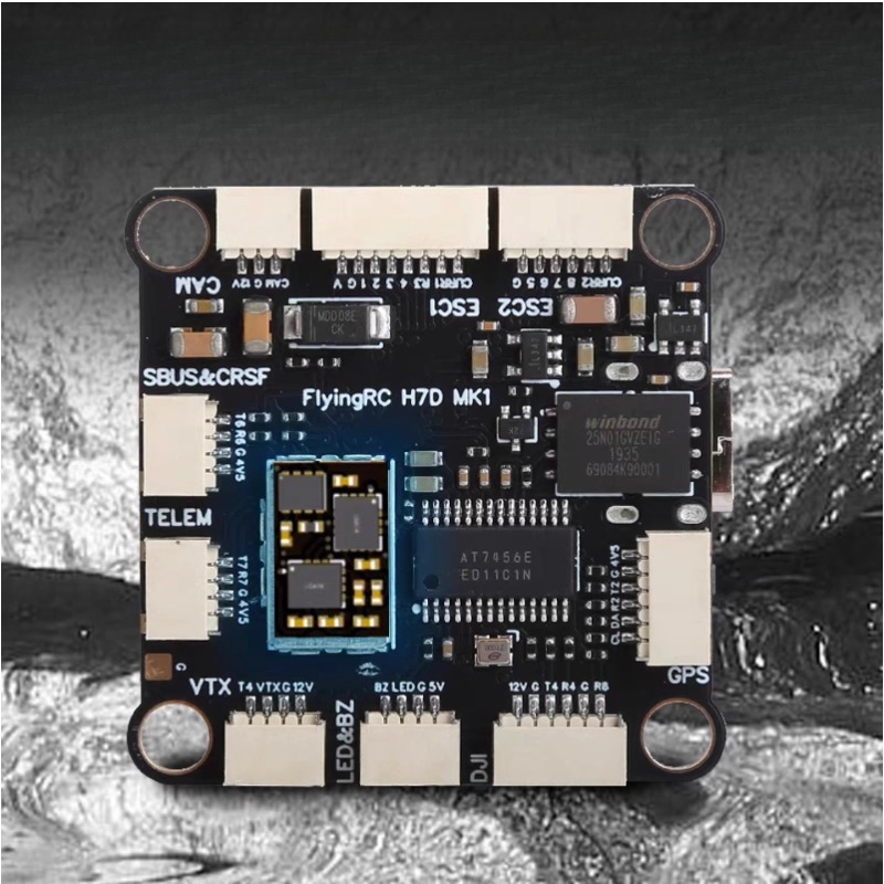 FlyingRC H7D H743 Pengendali P - Drone Esc ulasan dan harga